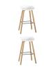 Набор из 2 барных стульев Stool Group Libra 8319 WHITE X2 белый