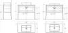 Тумба с раковиной Kerama Marazzi Plaza белый, тумба PL.CN.100.1+1\WHT.M + рак. PLR.wb.60 фото 4