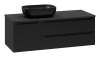 Тумба с раковиной Brevita Карго УТ000024164 черная, 120 см фото 5