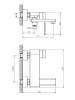 Смеситель для ванны Orange Splito M36-100CR,хром фото 6