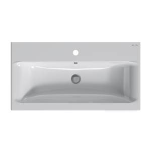 Раковина AM.PM Gem M90WCC0802WG белая, 80см