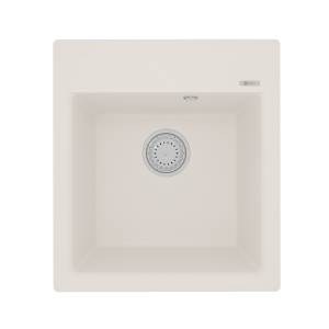 Кухонная мойка Lemark HANKA 450 9910010 врезная прямоугольная из кварцгранита жасмин