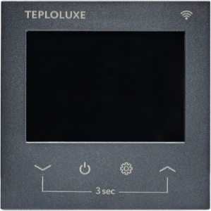 Терморегулятор Теплолюкс Pontus wi-fi Space черный
