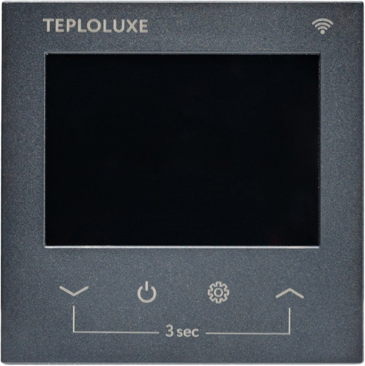 Терморегулятор Теплолюкс Pontus wi-fi Space черный
