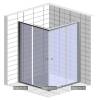 Душевой уголок Good Door Infinity CR-80-C-CH 80x80 фото 5