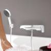 Смеситель для ванны с душем Hansgrohe Vivenis 75420700 матовый белый фото 2