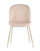 Набор из 2 стульев Stool Group Beetle 8329 VELVET BEIGE X2 бежевый фото 3