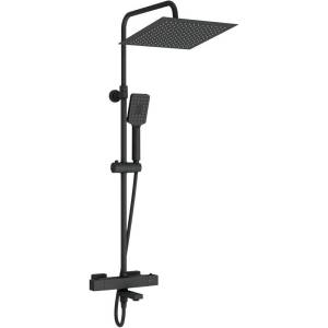 Душевая стойка Wasserkraft Thermo A29901 черная матовая