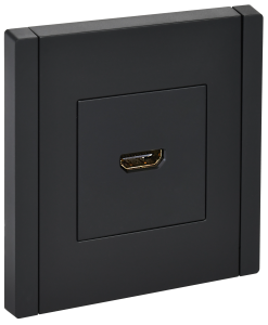 Розетка HDMI IEK Forte&Piano FP-H10-K02 черный