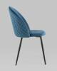 Набор из 4 стульев Stool Group Lilly Lilly HLR-63 X4 сине-зеленый фото 3