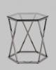 Стол журнальный Stool Group Круз EET-187-GM сталь темный хром 48x42 фото 2