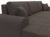 Диван угловой Лига Диванов Лига-080 134741L Коричневый фото 4