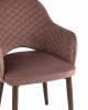 Кресло Stool Group Венера MC16-2YS KD HLR-44 велюр пыльно-розовый (ножки дерево) фото 7