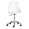 Кресло компьютерное Tetchair Tulip (mod.106-1) 21230 white (белый)/chrome (хром) фото 5