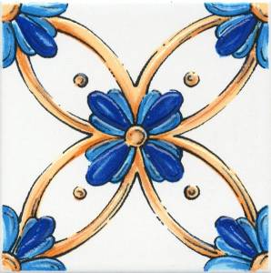 Декор Kerama Marazzi Капри STG/A455/5232 майолика 20x20