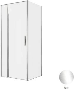 Душевой уголок Allen Brau Priority 3.31025.00 + 3.31040.00 профиль хром, 900x800