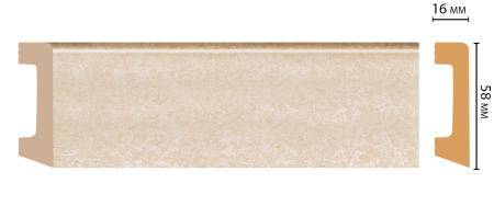 Плинтус DECOMASTER D234-18D 240x1.6x5.8