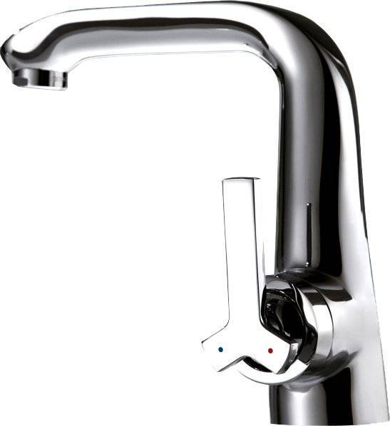 Смеситель для раковины Bravat Waterfall F173107C-1 хром