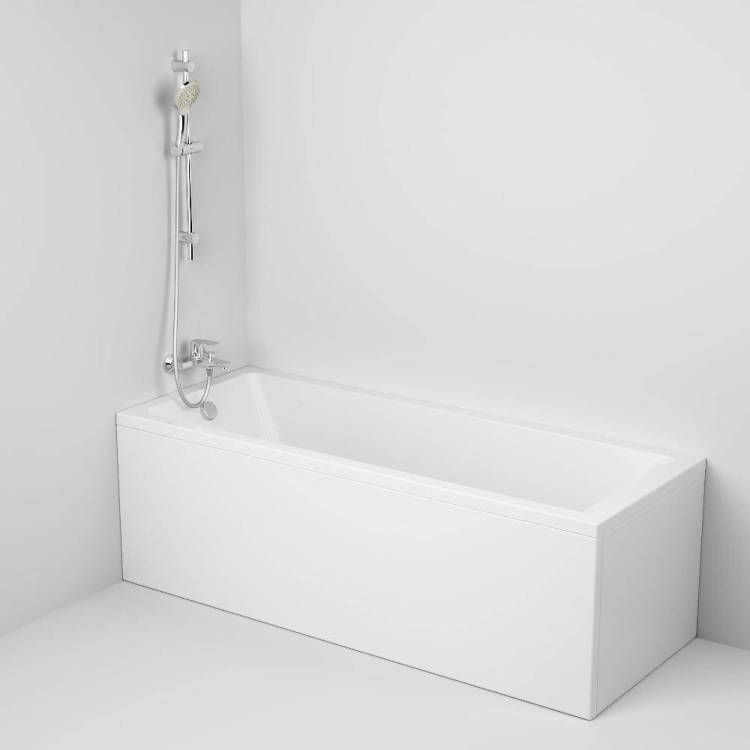 Ванна акриловая AM.PM Gem W93A-180-070W-A белая, прямоугольная,  180x70 см