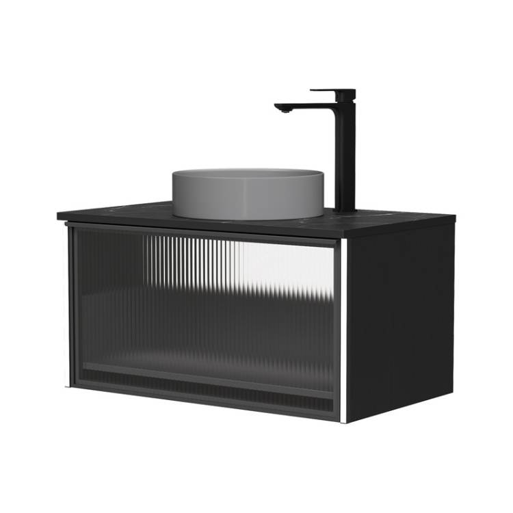 Тумба под раковину Equil Stoune tpSTOUNE80.1Y-35 дуб черный
