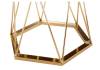 Кухонный стол Woodville Melan 11771 white / gold фото 4