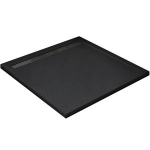Поддон для душа WeltWasser WW TRS 80 STONE-BL 10000004378 80x80x3 черный