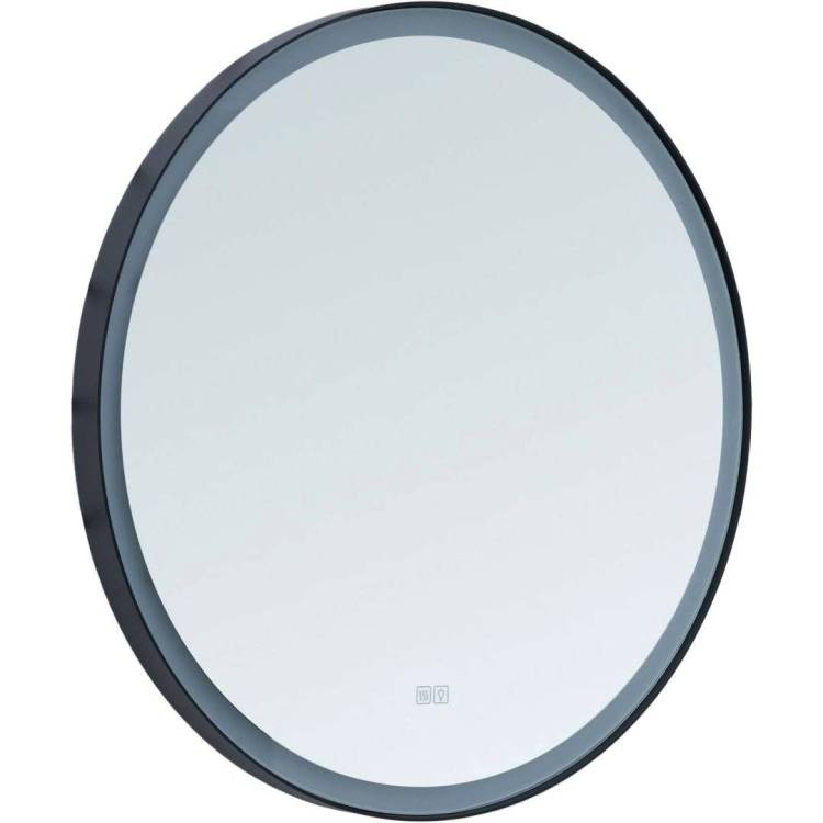 Зеркало Aquanet Тренд 70 316694 черный, 705x705x40