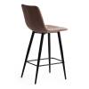 Стул полубарный Tetchair Chilly (mod. 7095пб ) 19653 бежевый, черный фото 3