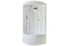 Душевая кабина Royal Bath RB 90BK1-T с высоким поддоном, с сиденьем