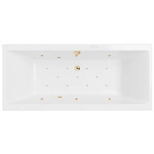Акриловая ванна Excellent Pryzmat 150x75 "RELAX" (золото)