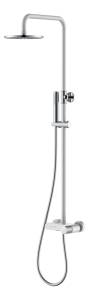 Душевая стойка Boheme Stick 128-WCR Stick White Diamond Chrome