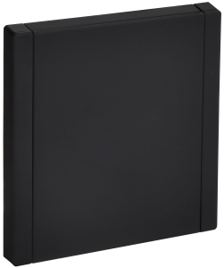 Заглушка с суппортом IEK Forte&Piano FP-PL10-M-K02 черный