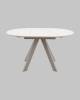 Стол Stool Group Миндель SO 229-85211 столешница керамика белый глянец, основание металл латте 100(140)x100x77 фото 4