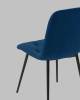Стул Stool Group Одди Diamond AV 443-Cbl-KP3-9005 синий, велюр фото 7