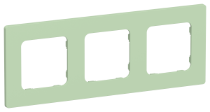 Рамка 3-постовая IEK Flite FI-M32-32-20-K93 фисташковый