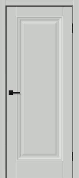 Межкомнатная дверь Bravo Прима-0 полотно Grey Silk 600x2000