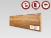 Плинтус МДФ TeckWood цветной Орех Пекан 2150x80x10
