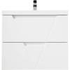 Тумба под раковину Belbagno Vittoria VITTORIA-700-2C-SO-BO-P 70x45x57 Bianco Opaco подвесная с двумя выкатными ящиками