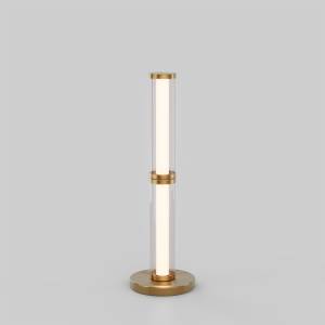 Настольная лампа светодиодная Eurosvet Stark 80536/1 латунь