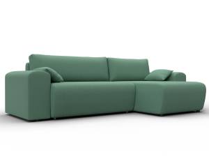 Диван угловой Лига Диванов Лига-099 133696 Зеленый