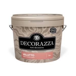 Декоративное покрытие Decorazza Velluto база Argento VT10-84 розовое 5 л