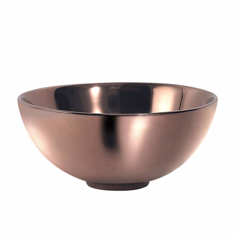 Раковина Abber Bequem AC2106RG 32 см, розовое золото