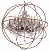 Подвесная люстра Loft IT Foucaults Orb Crystal LOFT1897/15