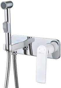 Гигиенический душ Lemark Allegro LM5919CW со смесителем, с внутренней частью