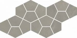 Мозаика Italon Continuum 620110000184 Iron Mosaico Prism 41.3x20.5