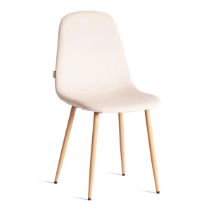 Стул Tetchair Breeze (mod. JSC-58) 21215 Creamy (кремовый) HLR 5/натуральный 44x53x86