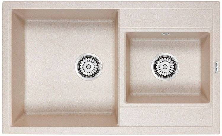 Мойка кухонная Paulmark Tandem PM238250-BE бежевая