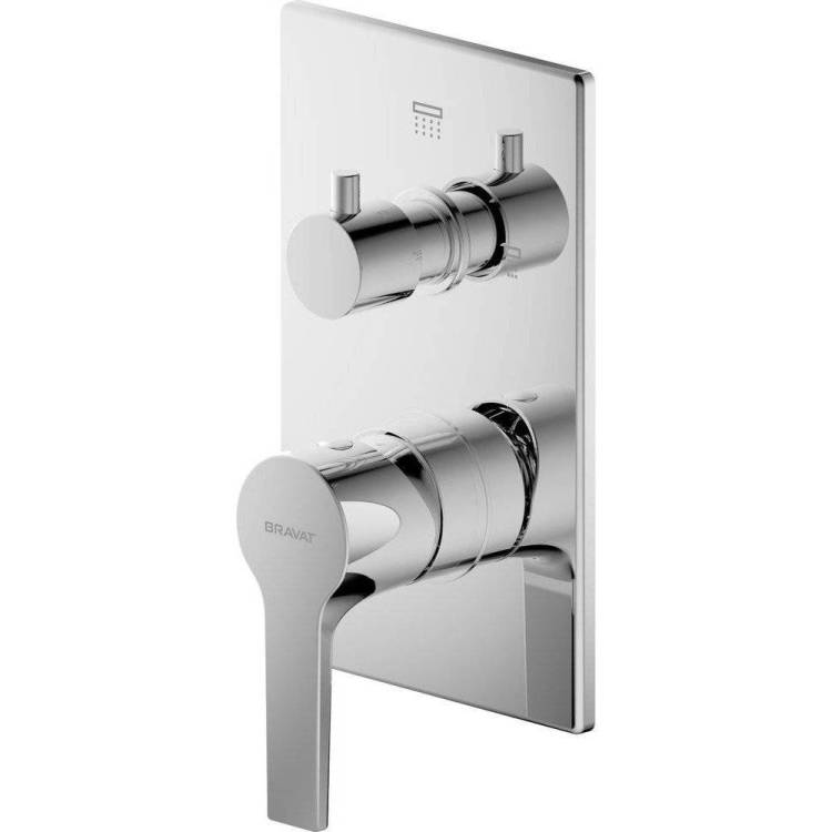 Смеситель для ванны Bravat Prolate P69219CP-2-ENG