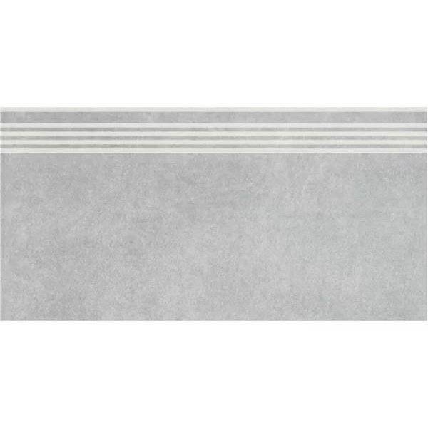 Ступень Kerama Marazzi Королевская дорога SG614820R/GR Серый Светлый 30x60