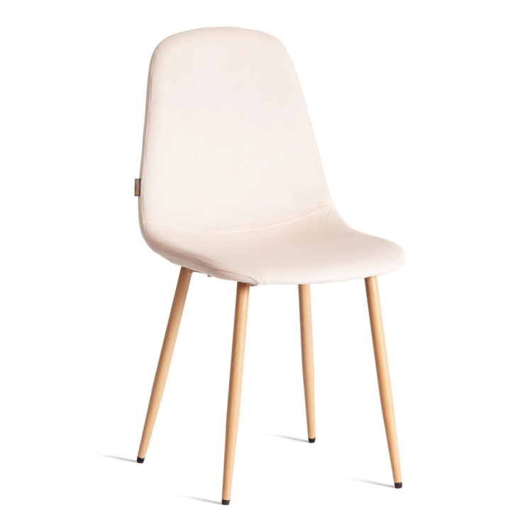 Стул Tetchair Breeze (mod. JSC-58) 21215 Creamy (кремовый) HLR 5/натуральный 44x53x86